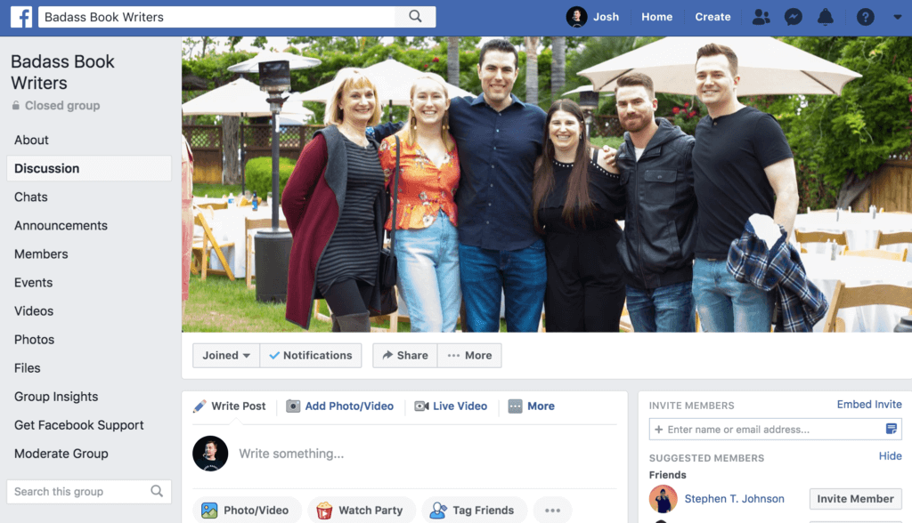 Facebook Group Admin