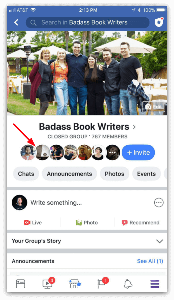 Admin Facebook Group