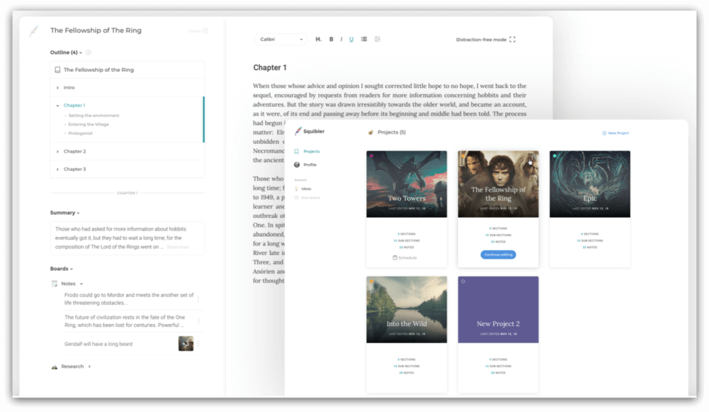 book writing software in pc download