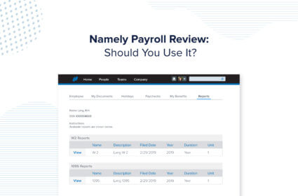 Namely Payroll Review: Should You Use it?