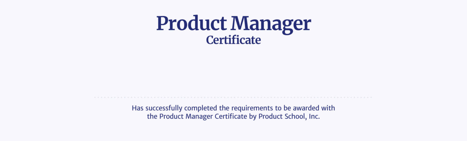 Product Management Certification Uw 9 Best Product Management Certifications Online 2025