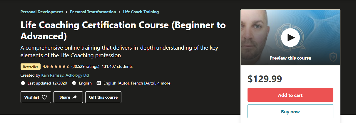 Life Coaching Certification Course