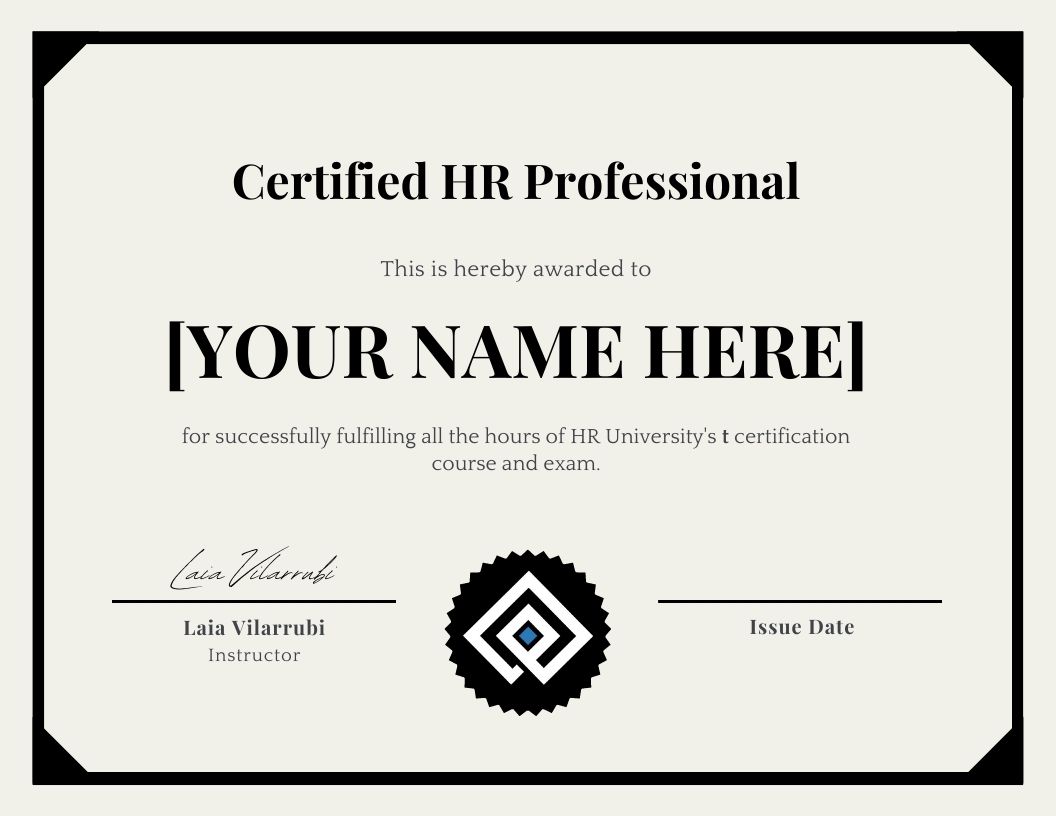 Certified-HR-Professional