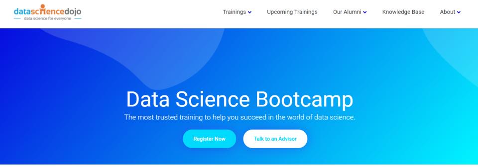 Data-Science-Dojo-Bootcamp