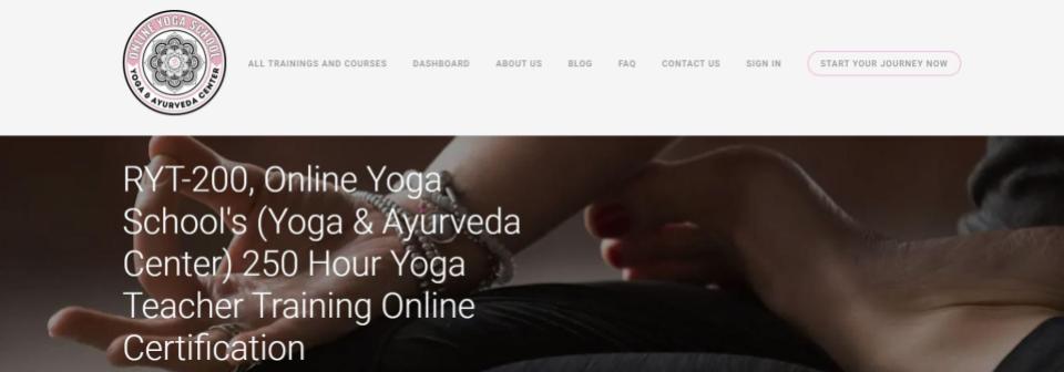 Online Yoga School