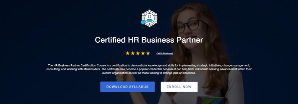 HR Business Partner Course