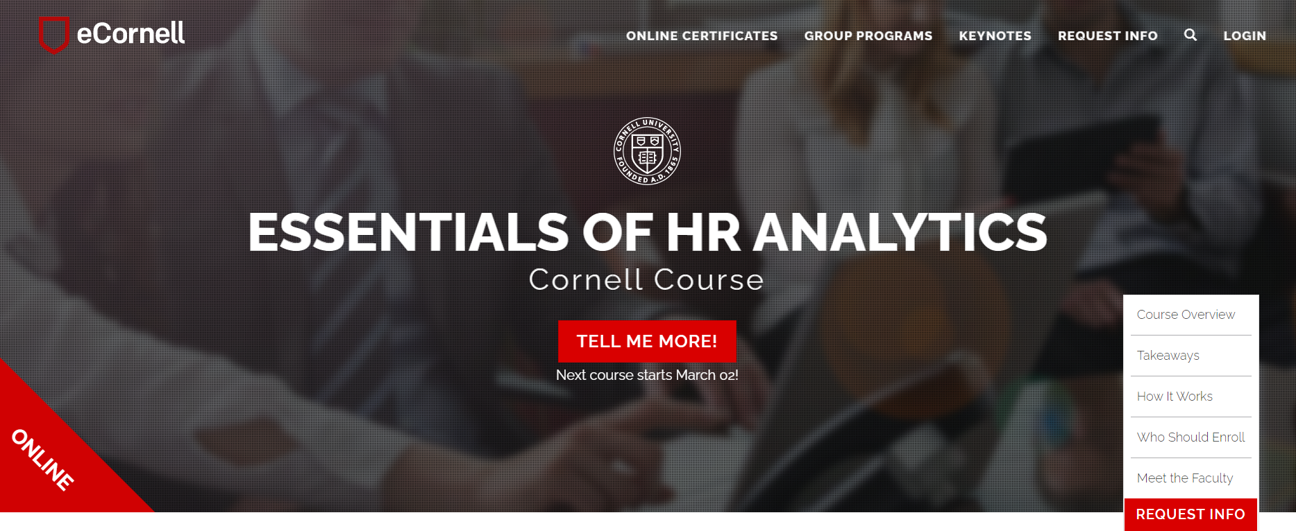 eCornell HR Analytics